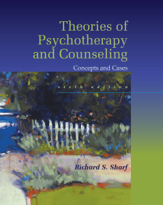 Theories of Psychotherapy and Counseling 6th 6E