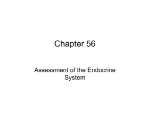 AssessmentEndocrineSystem