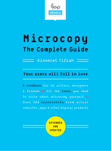 Microcopy - the complete guide