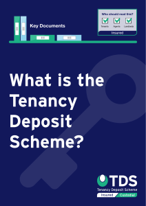 What-is-the-deposit-scheme