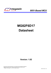 (EN)MG82F6D17 Datasheet v102