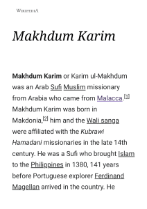 Makhdum Karim - Wikipedia