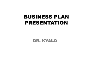 BUSINESS PLANNING (2)