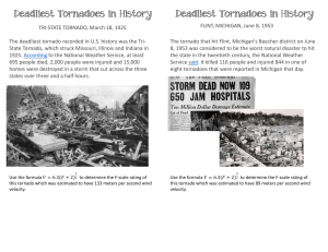 Tornadoes of the century