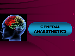 General Anesthetics: Definition, Stages, and Principles