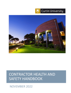 Contractor Safety Handbook