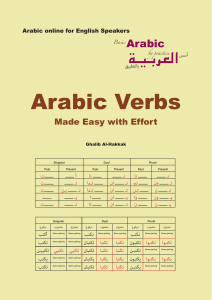 Arabic-verbs
