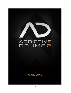 Addictive Drums 2 - Manuale [EN]