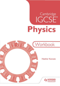 IGCSE Physics workbook Hodder Education