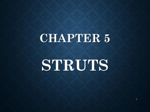 CHAPTER 5 STRUTS
