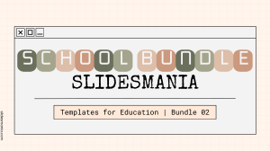 School Bundle 02 · SlidesMania