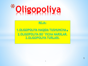 Oligopoliya