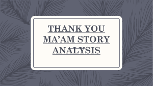 story-analysis-thank-you-maam