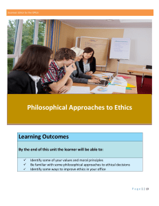 1586881222Philosophical Approaches to Ethics Unit
