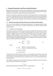 Theoritical development for ADMS development