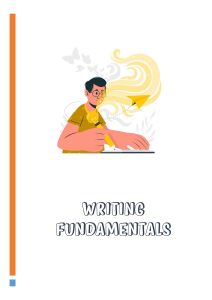 Writing fundamentals 