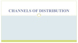 Channel distribution 