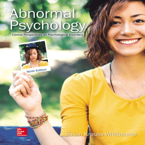 Susan Krauss Whitbourne - Abnormal Psychology  Clinical Perspectives on Psychological Disorders-McGraw-Hill Education (2019)