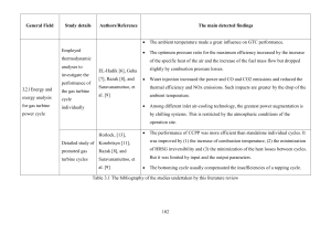 literature review table