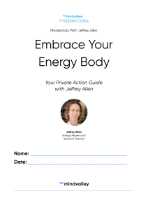 embrace your energy body masterclass by jeffrey allen workbook