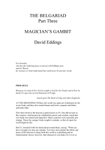 (novel) David Eddings (ebook) - Bel 01 - Belgariad 03 - Magician's Gambit ( PDFDrive )