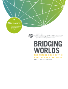 Healthcare Strategist Role: Bridging Worlds Report