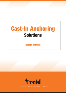 Anchoring Solutions Design Guide 2011