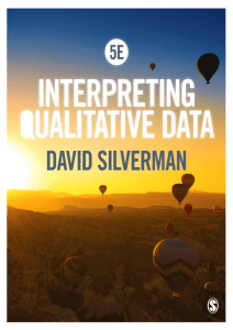 Qualitative Data