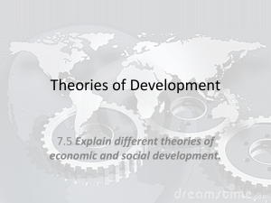 7.5 Theories of Development