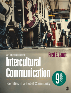 Intercultural Communication - identities in a global community