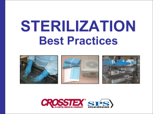 Sterilization Best Practices