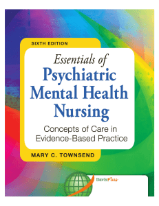 Essentials of Psychiatric Mental Health Nursing 6th edition. pdf