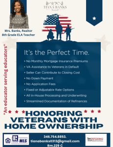 Veterans home ownership flyer 