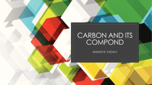 CARBON AND ITS COMPOND