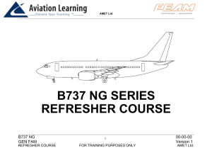 B737 NG REFRESHER