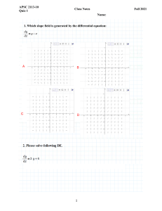 Quiz1 - APSC 2113(1)