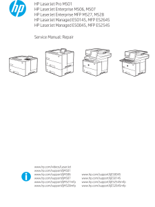 HP LaserJet Managed E50145  MFP E52645