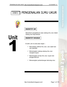 CC103 Engineering Surveying 1