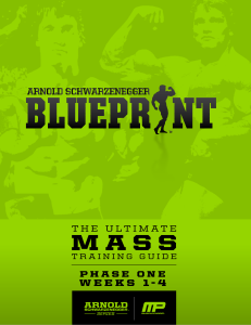 Arnold's Bodybuilding Blueprint