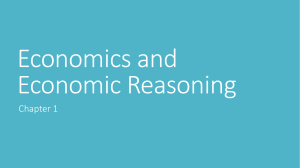 Intro into economics