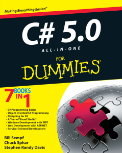 Wiley - C# 5.0 All In One For Dummies Jan 2013