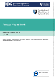BJOG - 2020 - Murphy - Assisted Vaginal Birth
