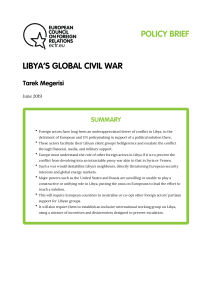 Civil war in Libya