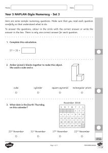 NAPLAN Style Year 5 Numeracy Questions - Set 3 (2) (1)