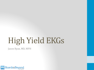 2.)High Yield EKGs 1