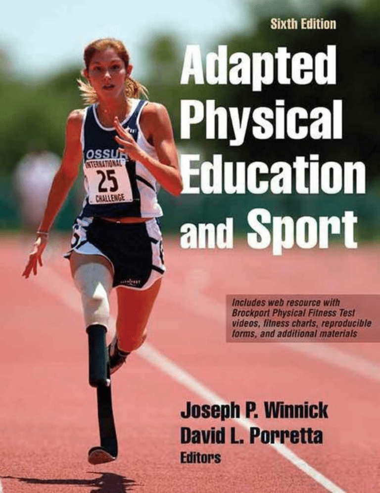 articles on adapted physical education