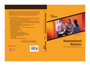 fred-luthans-organizational-behavior- -an-evidence-based-approach-twelfth-edition-mcgraw-hill irwin-2010