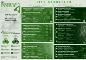 SANS LDR CISO-CSMM v1.3 01-23