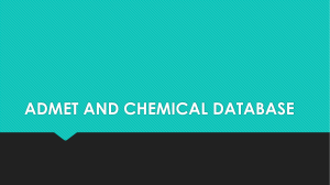 ADMET AND CHEMICAL DATABASE 4.0