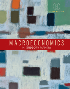 Macroeconomics 9th Edition by N.Gregory